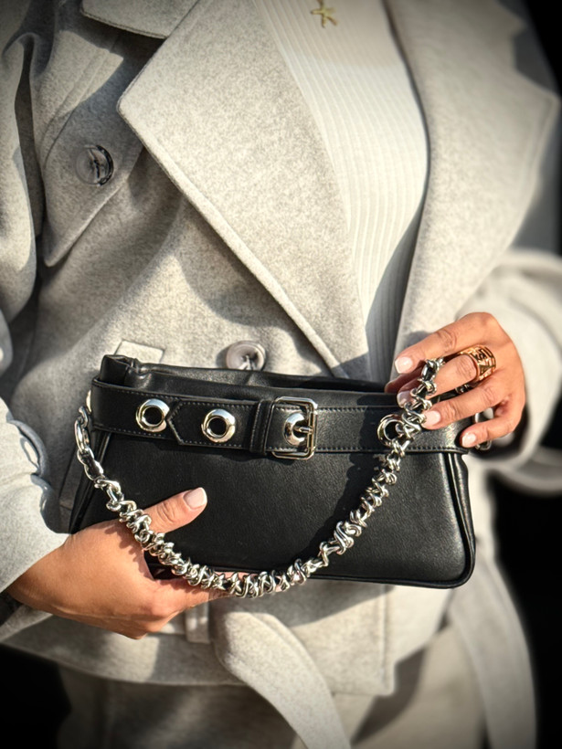 کیف زنانه Hermes با بند زنجیر