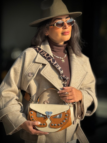 کیف دو رنگ Dior زنانه شیک و ترندی