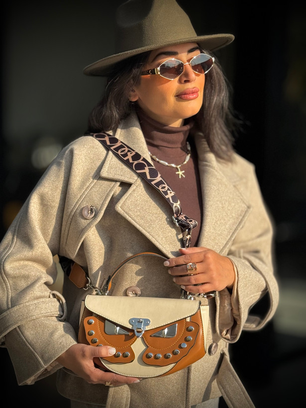 کیف دو رنگ Dior زنانه شیک و ترندی