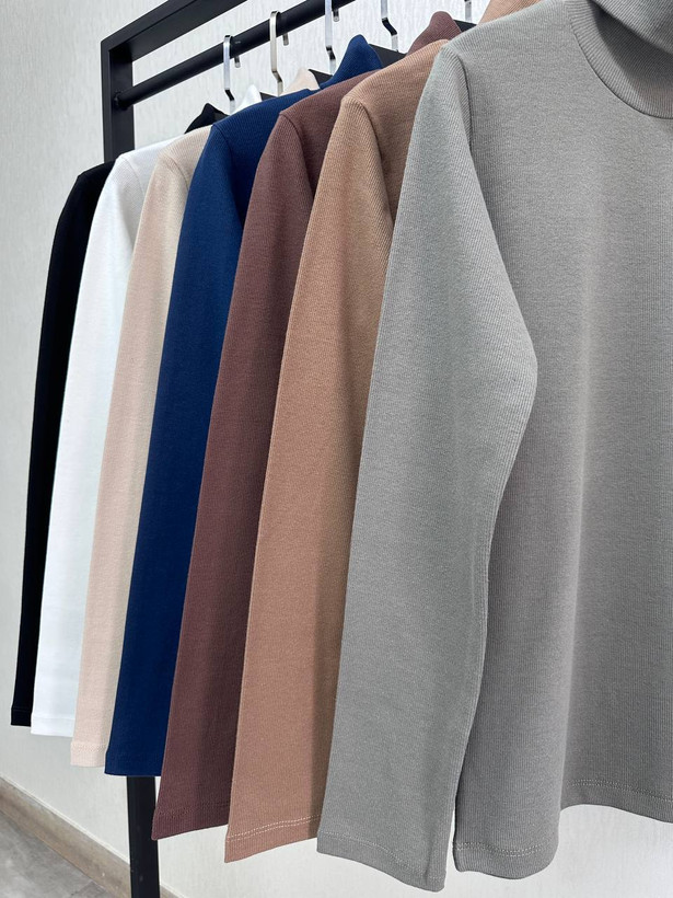 بلوز یقه اسکی دخترانه – مناسب پاییز و زمستان