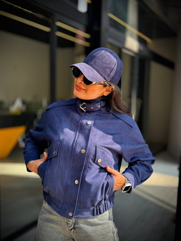 بامبر سوئیت دخترانه با یقه پانچی – مناسب استایل روزمره