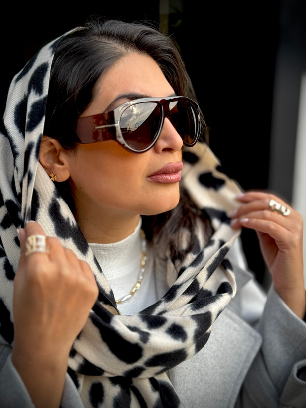 عینک UV400 زنانه کد 03 با طراحی مدرن و شیک