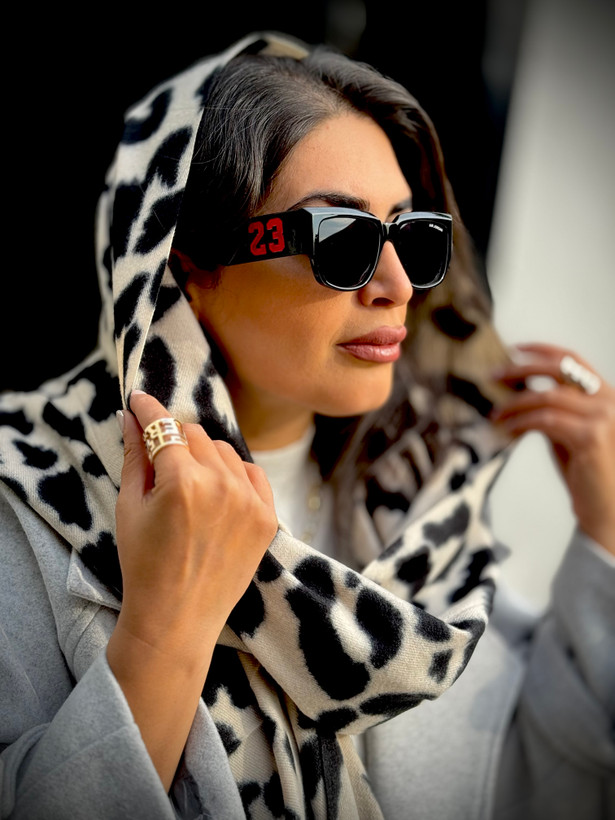 عینک مشکی ترندی زنانه با فیلتر UV400