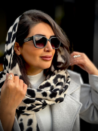 عینک آفتابی مشکی Gucci کد 013 با فریم شیک و لنز UV400