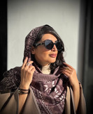 عینک مشکی زنانه کد 021 با طراحی ترندی