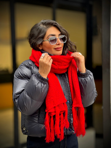 شال گردن زنانه شیک برای پاییز و زمستان